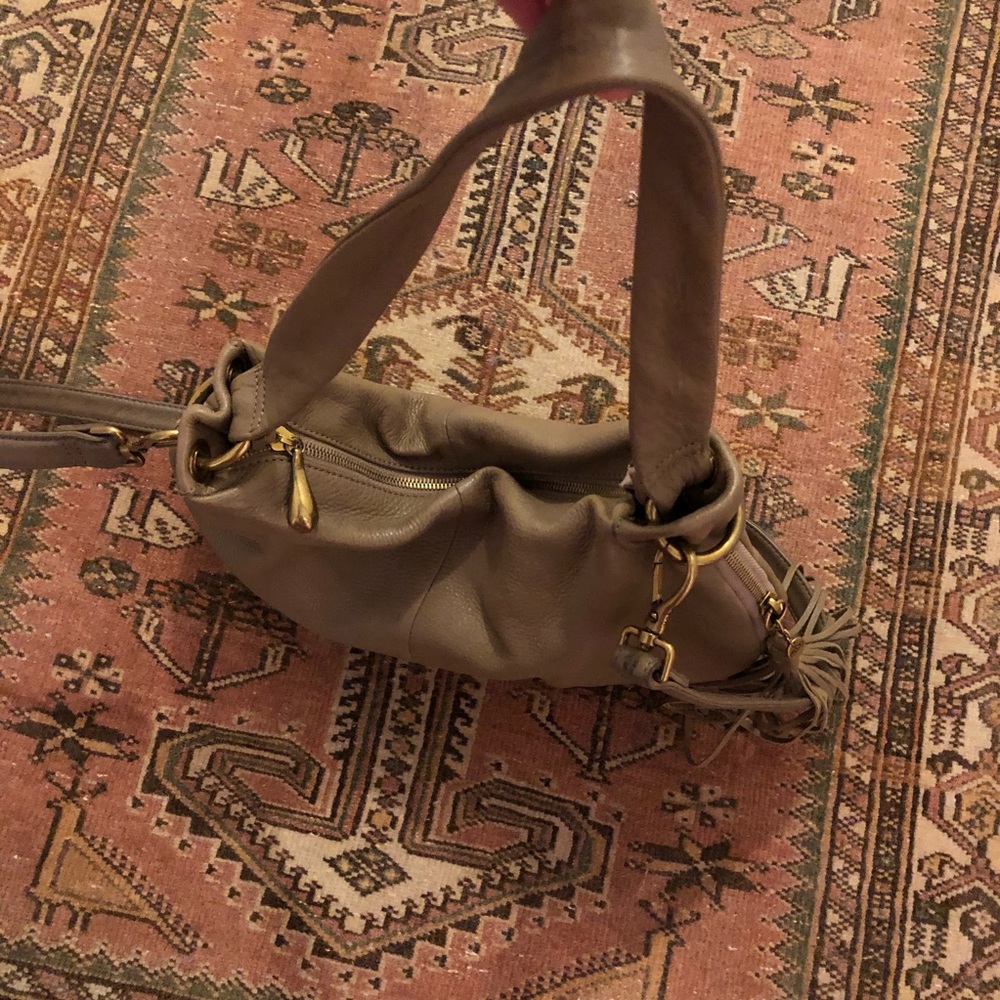 Hobo leather convertible crossbody shoulder purse